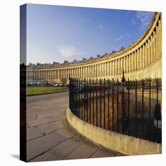 The Royal Crescent, Bath, Avon & Somerset, England-Roy Rainford-Stretched Canvas