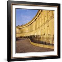 The Royal Crescent, Bath, Avon & Somerset, England-Roy Rainford-Framed Photographic Print