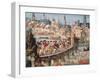 The Royal Entry Festival of Henri II (1519-59) into Rouen, 1st October 1550-French-Framed Giclee Print