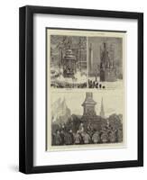 The Royal Entry into London-null-Framed Giclee Print