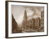 The Royal Exchange, City of London, 1788-Francesco Bartolozzi-Framed Giclee Print