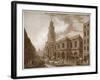 The Royal Exchange, City of London, 1788-Francesco Bartolozzi-Framed Giclee Print