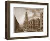 The Royal Exchange, City of London, 1788-Francesco Bartolozzi-Framed Giclee Print