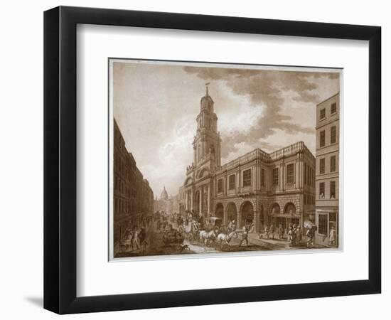 The Royal Exchange, City of London, 1788-Francesco Bartolozzi-Framed Giclee Print