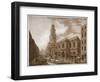 The Royal Exchange, City of London, 1788-Francesco Bartolozzi-Framed Giclee Print