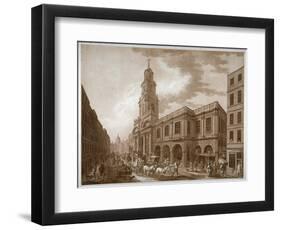 The Royal Exchange, City of London, 1788-Francesco Bartolozzi-Framed Giclee Print