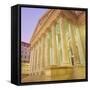 The Royal Exchange, City of London, London, England, UK-Roy Rainford-Framed Stretched Canvas