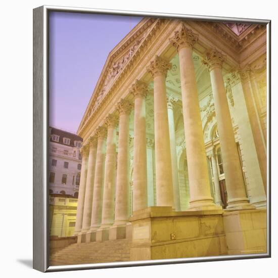 The Royal Exchange, City of London, London, England, UK-Roy Rainford-Framed Photographic Print