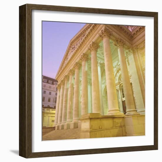 The Royal Exchange, City of London, London, England, UK-Roy Rainford-Framed Photographic Print