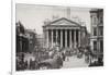 The Royal Exchange, London, Late 19th or Early 20th Century-null-Framed Giclee Print