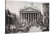 The Royal Exchange, London, Late 19th or Early 20th Century-null-Stretched Canvas