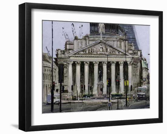 The Royal Exchange, May-Tom Hughes-Framed Giclee Print