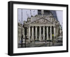 The Royal Exchange, May-Tom Hughes-Framed Giclee Print