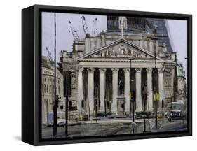 The Royal Exchange, May-Tom Hughes-Framed Stretched Canvas