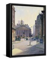 The Royal Exchange-Julian Barrow-Framed Stretched Canvas