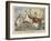 The Royal Extinguisher, or the King of Brobdingnag and the Lilliputians, 1821-George Cruikshank-Framed Giclee Print