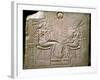 The Royal Family: Akhenaten, Nefertiti and their Children, Ca 1350 Bc-null-Framed Photographic Print