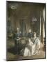 The Royal Family at Buckingham Palace, 1913-Sir John Lavery-Mounted Giclee Print