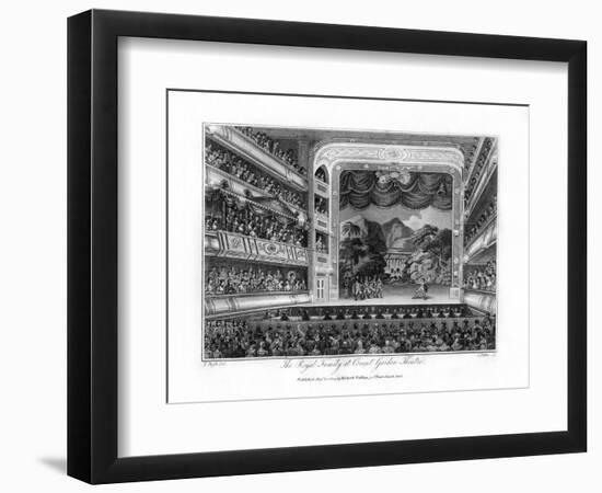 The Royal Family at Covent Garden Theatre, London, 1804-James Fittler-Framed Giclee Print