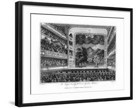 The Royal Family at Covent Garden Theatre, London, 1804-James Fittler-Framed Giclee Print