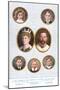 The Royal Family, c1935-W&d Downey-Mounted Giclee Print