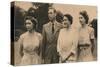 The Royal Family in the Grounds of the Royal Lodge, Winsor, 1946-Lisa Sheridan-Stretched Canvas