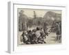 The Royal Family in the Highlands, the Tug of War-Balmoral Against Abergeldie-William Heysham Overend-Framed Giclee Print