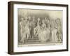 The Royal Family of England in the Year 1787-Thomas Stothard-Framed Giclee Print