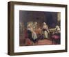 The Royal Family of France in the Temple-Edward Matthew Ward-Framed Giclee Print