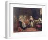 The Royal Family of France in the Temple-Edward Matthew Ward-Framed Giclee Print