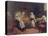The Royal Family of France in the Temple-Edward Matthew Ward-Stretched Canvas