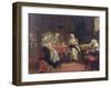 The Royal Family of France in the Temple-Edward Matthew Ward-Framed Giclee Print