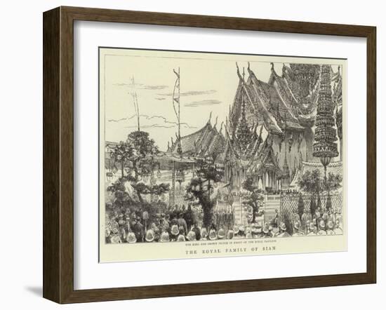 The Royal Family of Siam-null-Framed Giclee Print