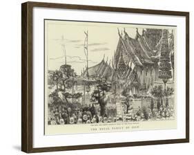 The Royal Family of Siam-null-Framed Giclee Print