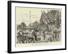 The Royal Family of Siam-null-Framed Giclee Print