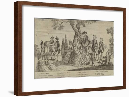 The Royal Family-null-Framed Giclee Print