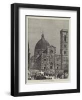 The Royal Fetes at Florence, Italy-null-Framed Giclee Print