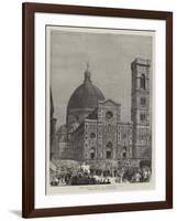 The Royal Fetes at Florence, Italy-null-Framed Giclee Print