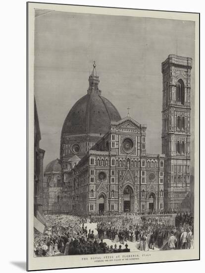 The Royal Fetes at Florence, Italy-null-Mounted Giclee Print