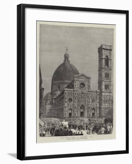 The Royal Fetes at Florence, Italy-null-Framed Giclee Print