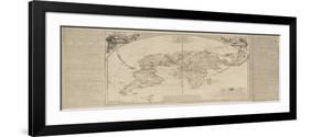 The Royal Geographical Pastime: Exhibiting a Complete Tour Round the World, London, 1770-Thomas Jefferys-Framed Giclee Print