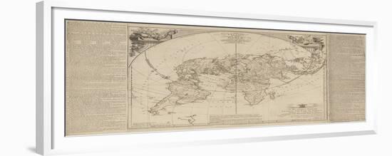 The Royal Geographical Pastime: Exhibiting a Complete Tour Round the World, London, 1770-Thomas Jefferys-Framed Giclee Print