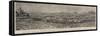 The Royal Greek Wedding, a Panoramic View of Athens in 1889-null-Framed Stretched Canvas