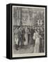 The Royal Home-Coming at Bucharest, the Mayor Offering Bread and Salt at the Railway Station-Amedee Forestier-Framed Stretched Canvas