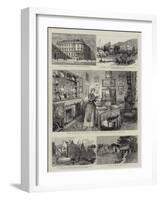 The Royal Homes-Godefroy Durand-Framed Giclee Print