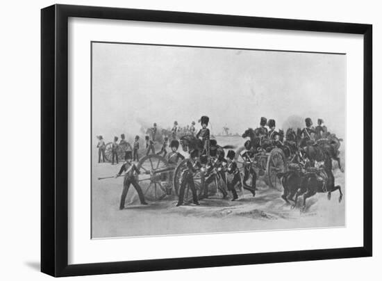 'The Royal Horse Artillery', 1846 (1909)-Unknown-Framed Giclee Print