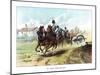 The Royal Horse Artillery, C1890-Geoffrey Douglas Giles-Mounted Giclee Print