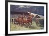 The Royal Horse Artillery Drive at the Searchlight Tattoo-William Barnes Wollen-Framed Giclee Print