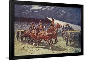 The Royal Horse Artillery Drive at the Searchlight Tattoo-William Barnes Wollen-Framed Giclee Print