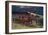 The Royal Horse Artillery Drive at the Searchlight Tattoo-William Barnes Wollen-Framed Giclee Print